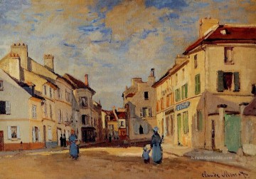 The Old Rue de la Chaussée Argenteuil II Claude Monet Ölgemälde
